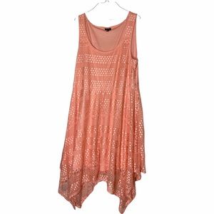 NWOT Torrid Asymmetrical Lace Dress